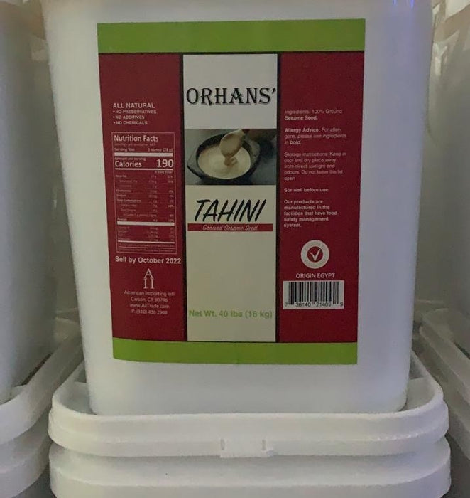 ORHANS TAHINI 40 LB