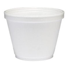 Dart - Food Container, Foam White, 2.7" Height, 12 oz