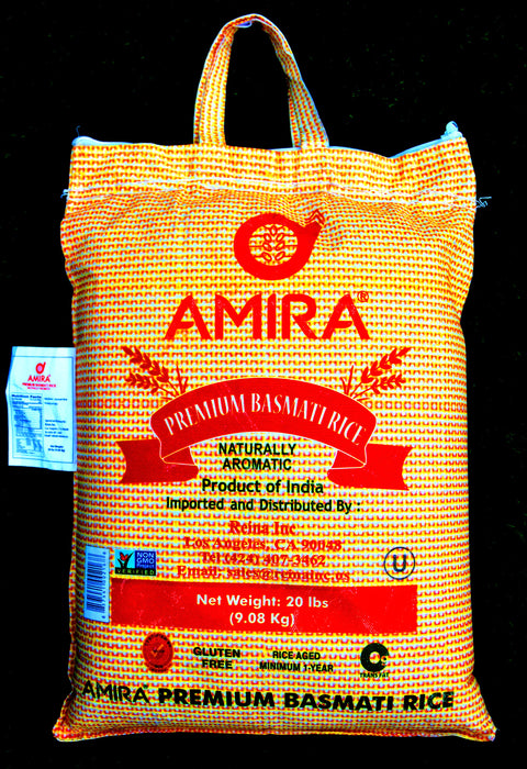 Amira Premium Basmati Rice 20LB