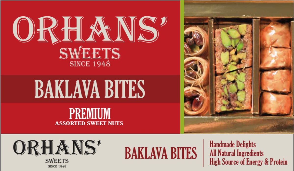 Premium Baklava Bites  ORHANS 400g